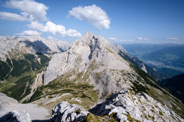 Panoramablick zur Speckkarspitze