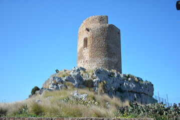 Naklejka premium isola delle femmine palermo 