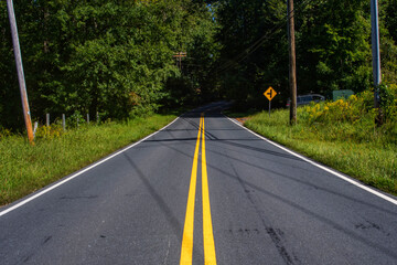 Fototapeta premium road in the countryside