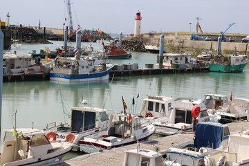 The harbor of St Pierre d 'Oléron