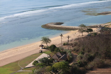 Beach view at Nusa Dua, Bali, Indonesia