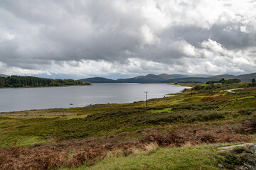 Fototapeta na wymiar Loch Doon, Dumfries & Galloway, Scotland