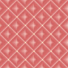 Pink seamless pattern with geometric shapes