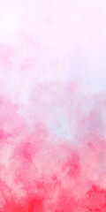 Vertical watercolor background, Watercolor pink texture