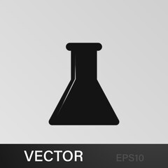 test tube icon. Education, academic degree. Signs, outline symbols collection, simple icon for websites, web design, mobile app