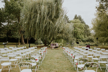 Cérémonie Laïque sous le saule pleureur