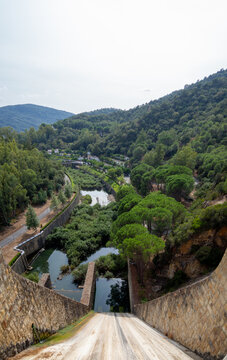 Paisaje desde la presa de los hurones