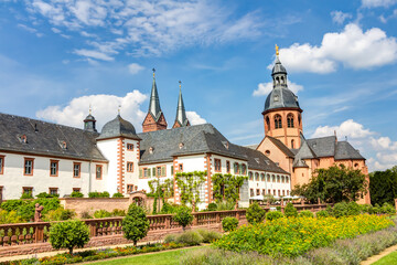 Kloster Seligenstadt im Kreis Offenbach in Hessen
