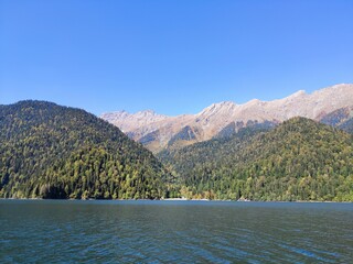 lake, lake in the mountains