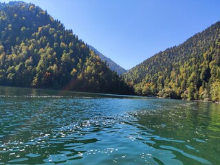 lake, lake in the mountains