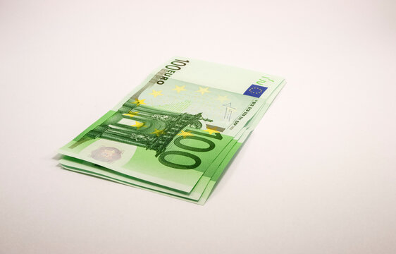 three hundred euros in hundred bills