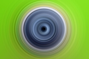 Abstract radial blur in gray-green tones. Circle template for label, fabric, clothing or brochure design. Background for modern graphic design and text.