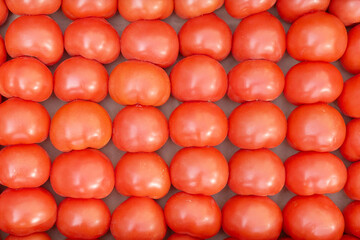 vegetables red ripe tomatoes on the background