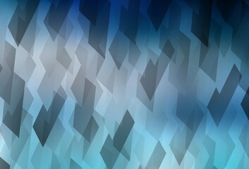 Obraz premium Light BLUE vector layout with lines, rectangles.