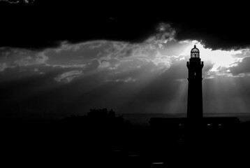 statue of liberty at night