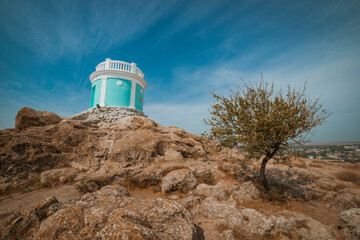 lighthouse on the hill