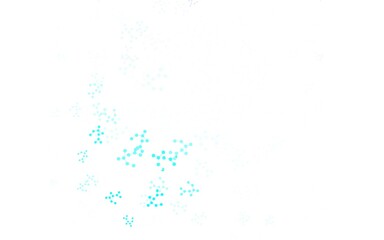 Obraz premium Light Pink, Blue vector template with artificial intelligence structure.