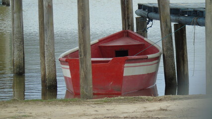 Naklejka premium red boat