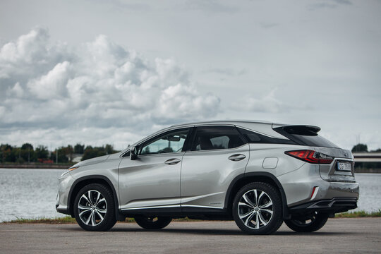 Lexus RX 450h At The Parking Near River