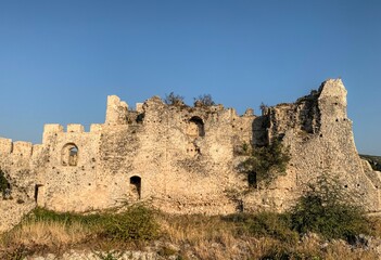 Fototapeta na wymiar Landscape photography of medieval castle