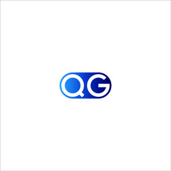 qg initial logo is a little explanation of the concept of the logo: a unique letter with clean, clear, thick, and elegant lines