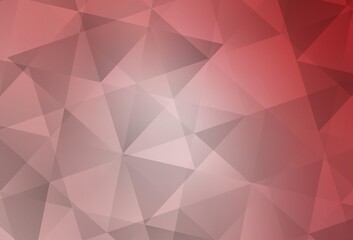 Light Pink vector abstract mosaic background.