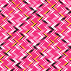 Checkered classical pattern tartan.