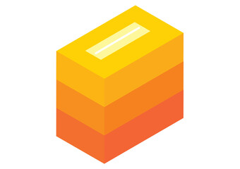 3つセットのボックスティッシュ