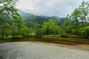 上高地　田代池