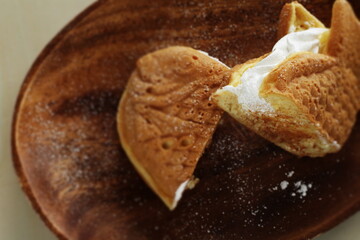 Japanese food, Taiyaki custard cream pancake