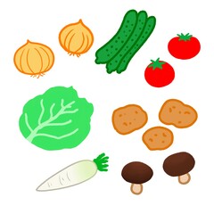 野菜イラストセット