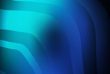 Dark Blue, Green vector colorful abstract background.