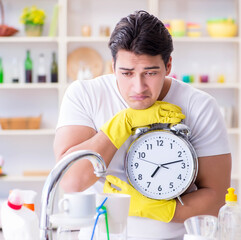 Man failing to meet the deadlines of housekeeping job