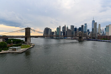 Fototapeta na wymiar Brookyn Bridge - New York City