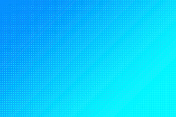 Blue background. Gradient with halftones. Dot pattern. Retro wallpaper. Graphic texture. Vector illustration. Stock image.