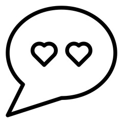 Love line style icon. very suitable for your creative project.