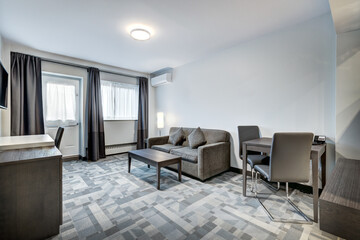 Real estate photography - Modern Scandinavian Style Hotel rooms in Montreal, Canada