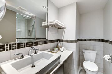 Real estate photography - Modern Scandinavian Style Hotel rooms in Montreal, Canada