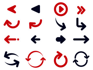 colorful hand drawn arrows.