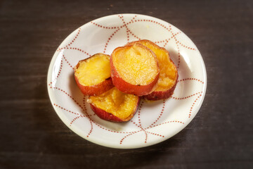 さつまいもの甘露煮　Sweet potato boiled in sweet potato