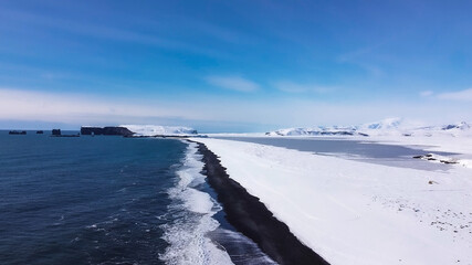Obraz premium landscape with snow