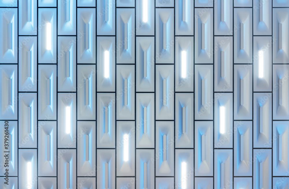 Aufkleber Modern building abstract background pattern