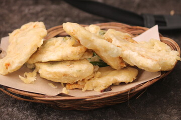 Gorengan: Fried food is one type of popular snack in Indonesia.