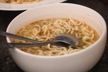 food and drinks are served at the Merapi coffee shop (Indonesian: Warung Kopi Merapi)