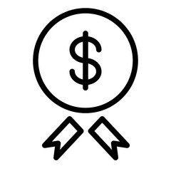 currency line style icon. very suitable for your creative product.