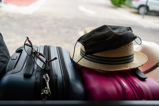 El equipaje est&aacute; listo para el viaje.