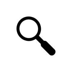 Magnifying Icon Design Illustration Template