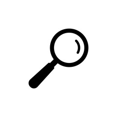Magnifying Icon Design Illustration Template