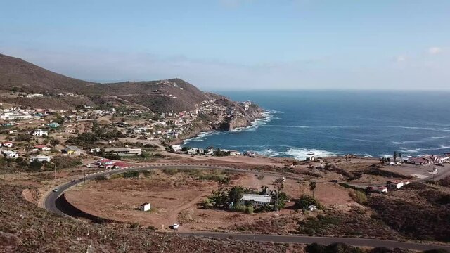 Bay behind la Bufadora, Ensenada, Baja california, Mexico