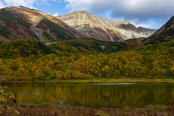 lake in the mountains